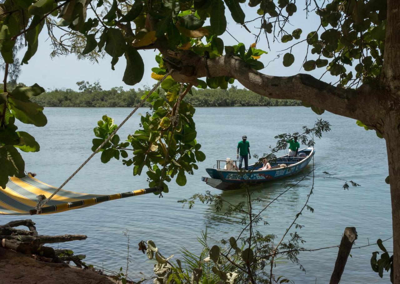 Campement Ile D'Egueye Diakène Ouolof Kültér fotó
